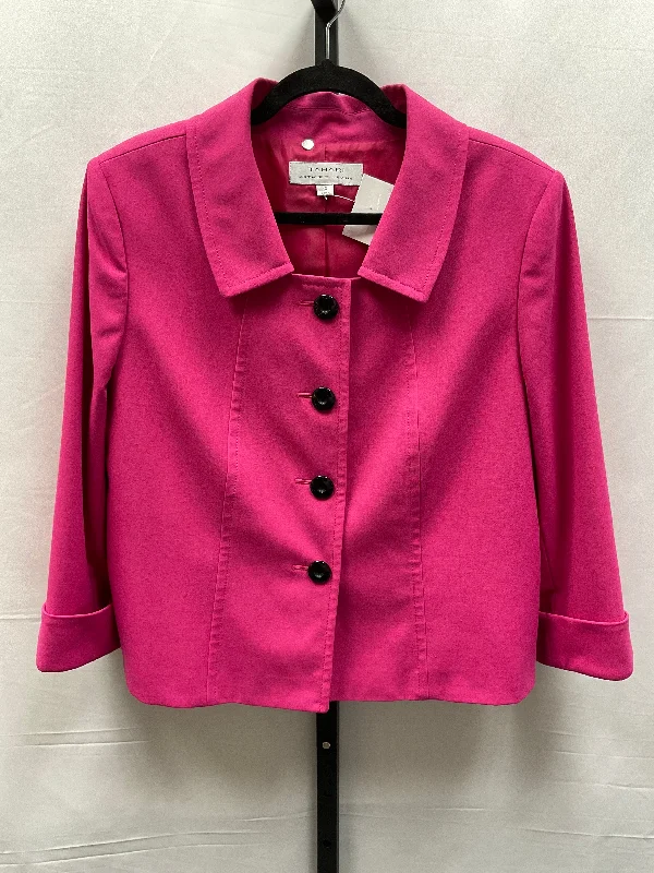 Blazer By Tahari By Arthur Levine In Pink, Size: Xl Women's Luxurious Suit