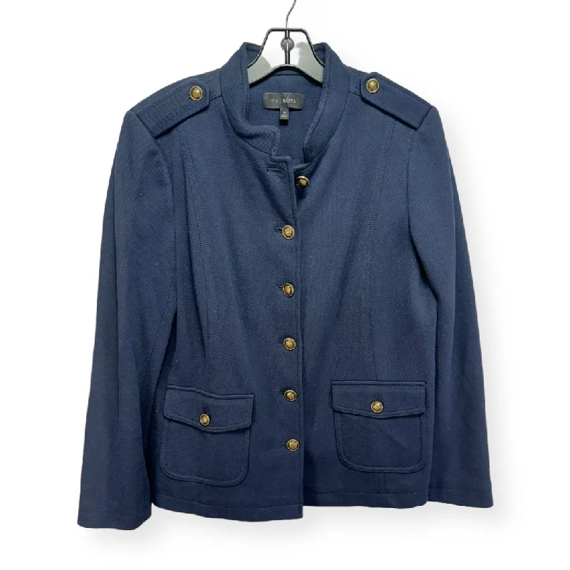 Blazer By Talbots In Navy, Size: 14 Slim Fit Blazer