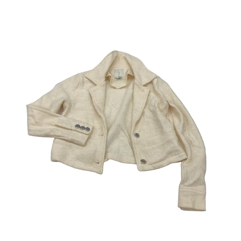 CREAM BLAZER by JOIE Size:XS Women's Print Jacket