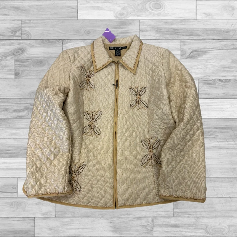 Gold Blazer Silkland, Size Xl Women's Classic Blazer