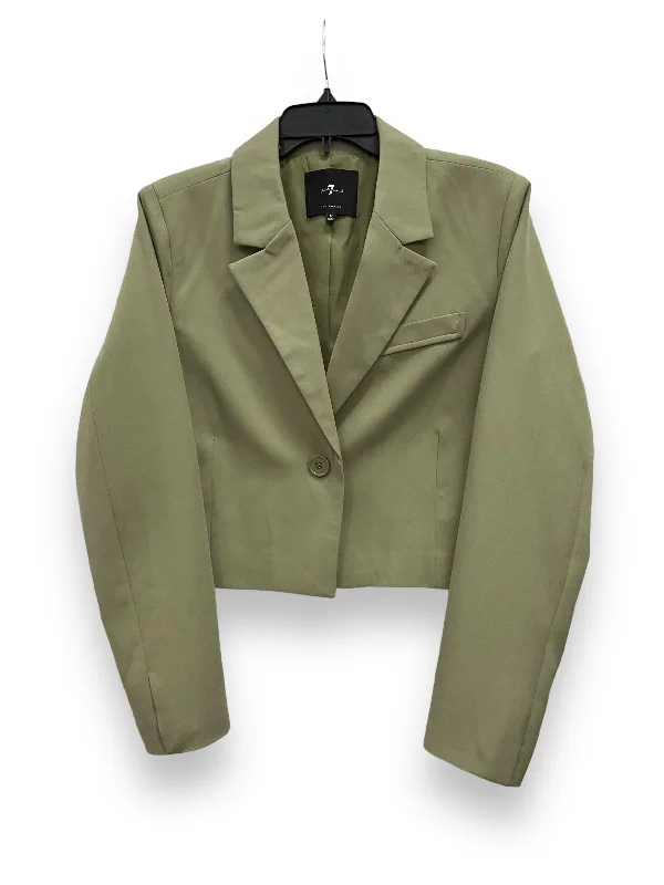 Green Blazer 7 For All Mankind, Size M Fashion Women's Blazer