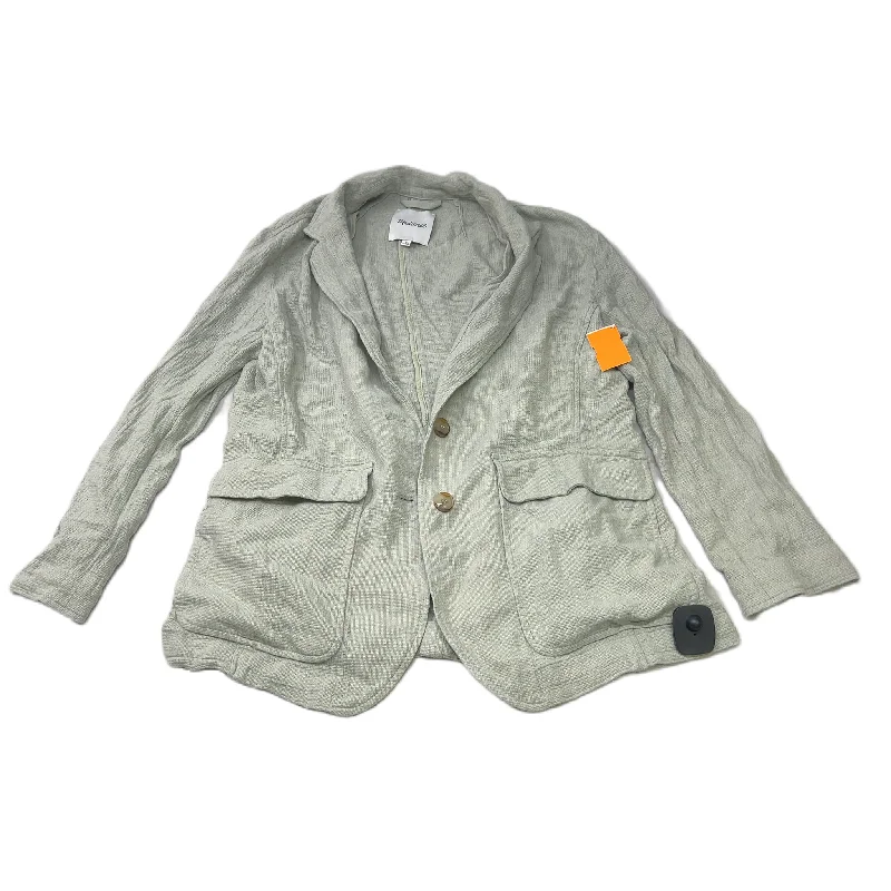 Green  Blazer By Madewell  Size: M Women's Boutique Suit