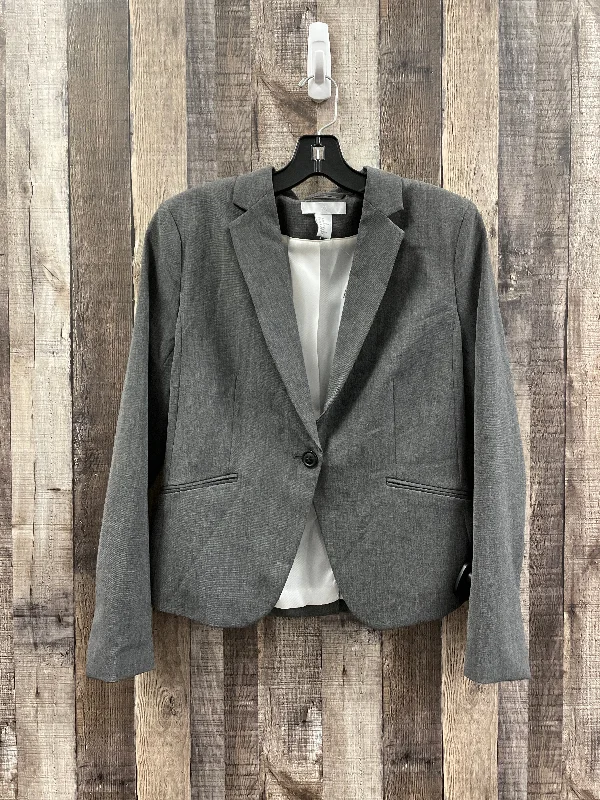 Grey Blazer H&m, Size M Women's Custom Jacket