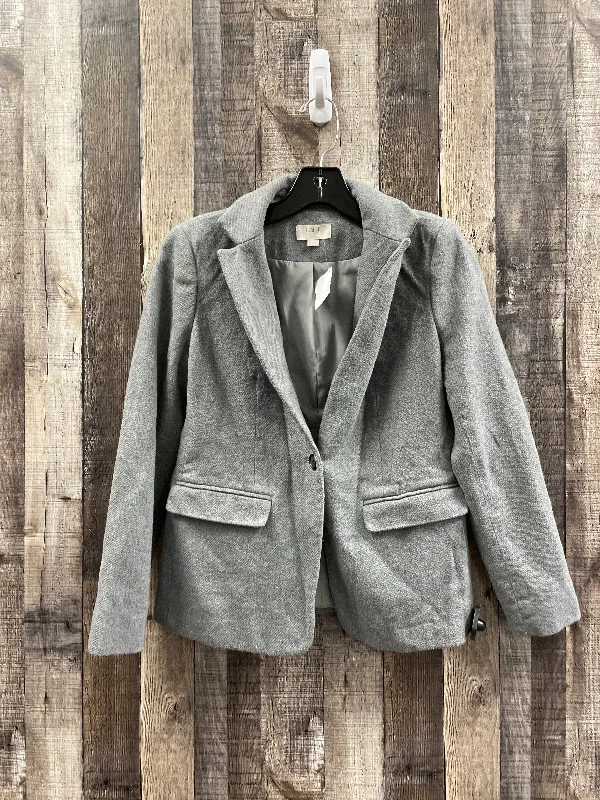 Grey Blazer Loft, Size 2petite Women's Trendy Jacket