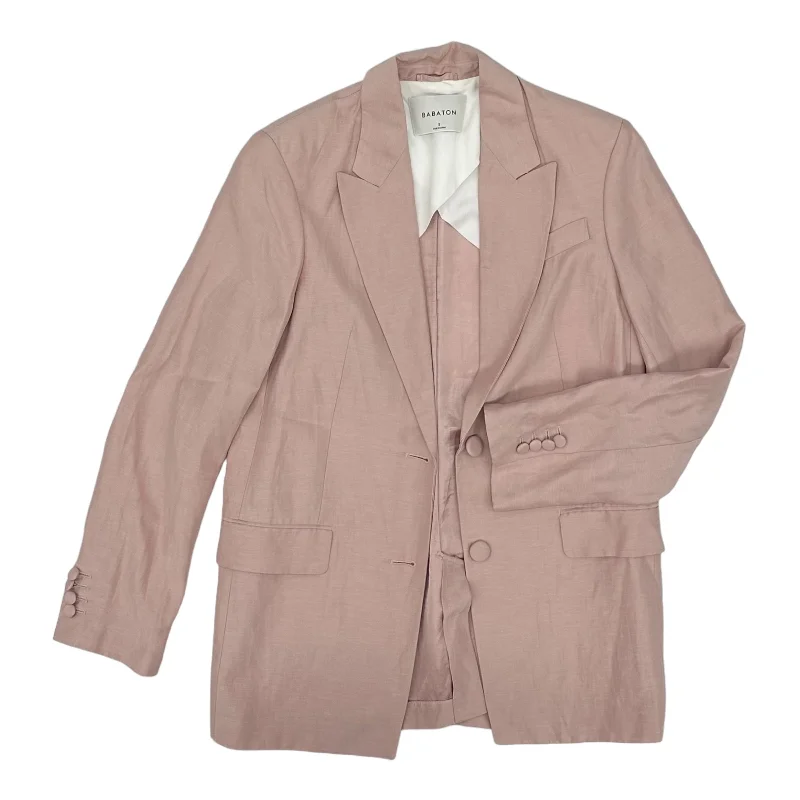 PINK BLAZER by BABATON Size:S Women's Trendy Jacket