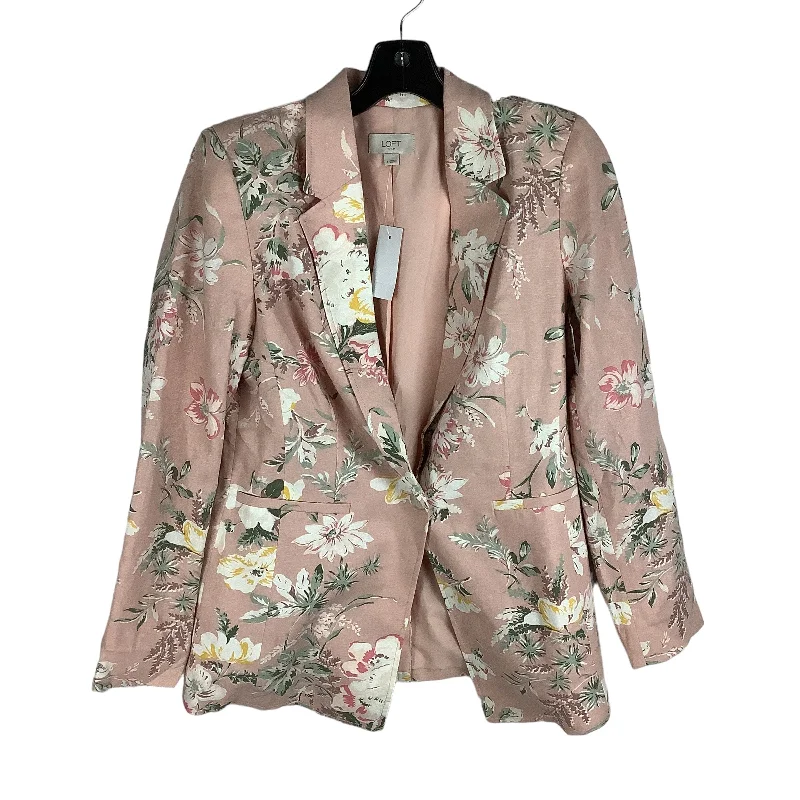 Pink Blazer Loft, Size 4 Women's Trendy Jacket