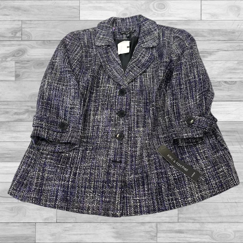 Purple Blazer Zac And Rachel, Size 22 Women's Custom Jacket