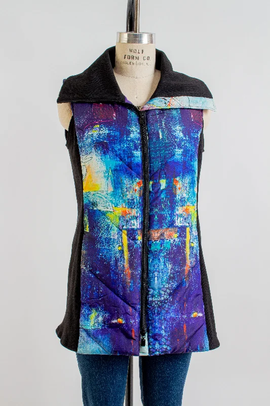 Under The Influence Puffer Vest Fleece-Lined Vest