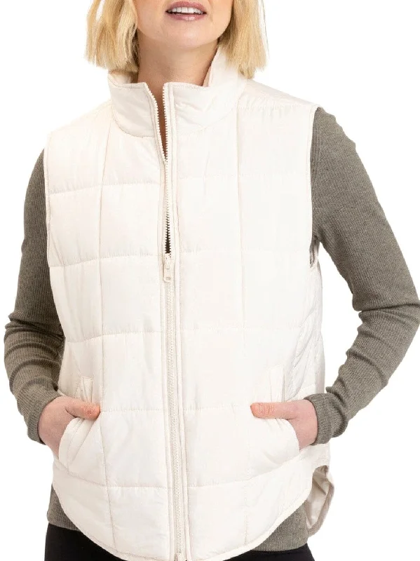 Aubri Packable Puffer Vest Classic Workwear Vest