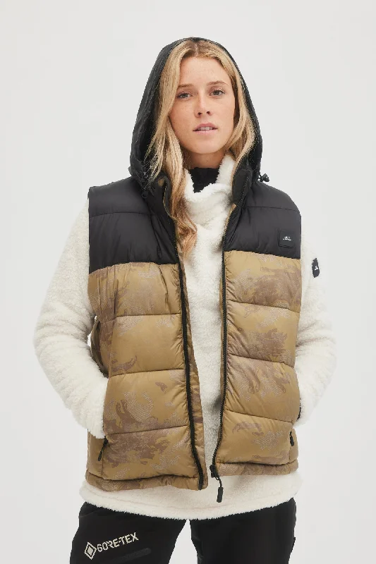 O'RIGINALS PUFFER VEST Pastel Wool Vest