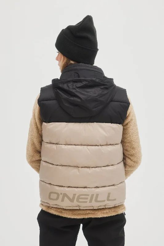 O'RIGINALS PUFFER VEST Fur-Lined Vest Coat