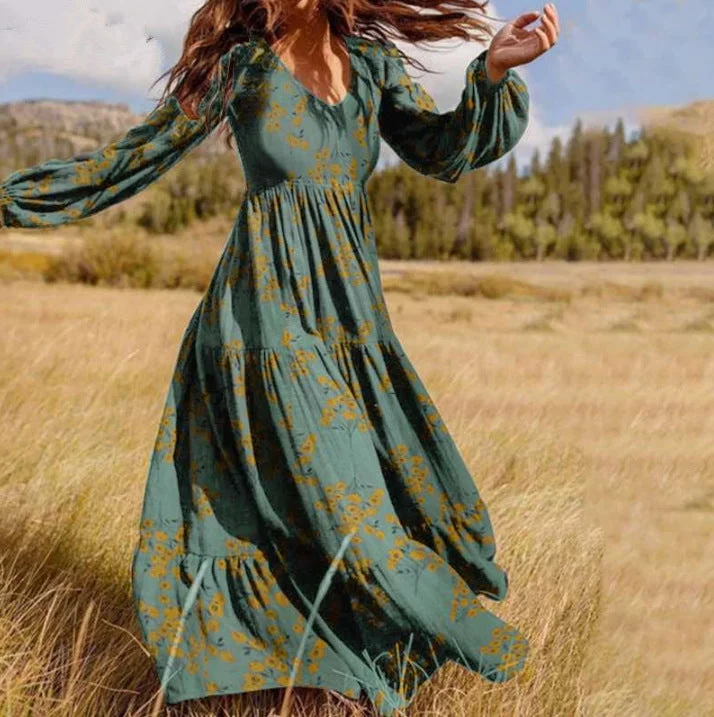 Presale Loose and Irregular Patchwork Bohemian Swing Long Dress Tunics Chinos classic Presale Loose and Irregular Patchwork Bohemian Swing Long Dress Tunics Chinos classic