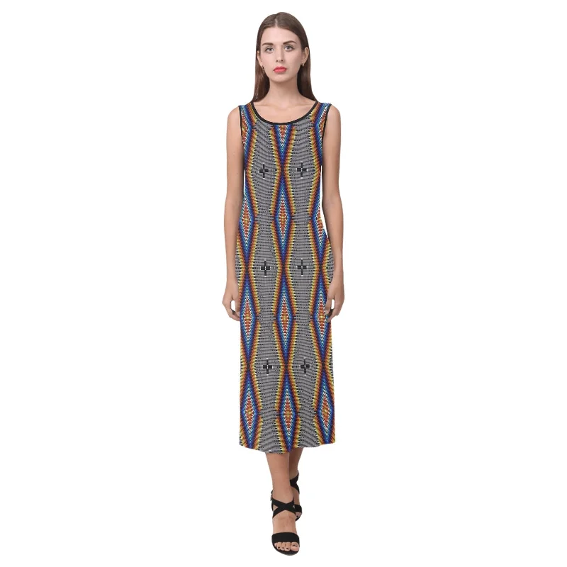 Diamond in the Bluff Grey Phaedra Sleeveless Open Fork Long Dress Tunics Bestseller popular Diamond in the Bluff Grey Phaedra Sleeveless Open Fork Long Dress Tunics Bestseller popular