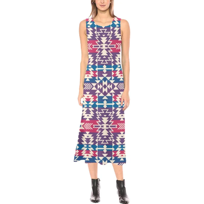 Grand Entry Women's Fancy Phaedra Sleeveless Open Fork Long Dress Tunics Luxurious high-end Grand Entry Women's Fancy Phaedra Sleeveless Open Fork Long Dress Tunics Luxurious high-end
