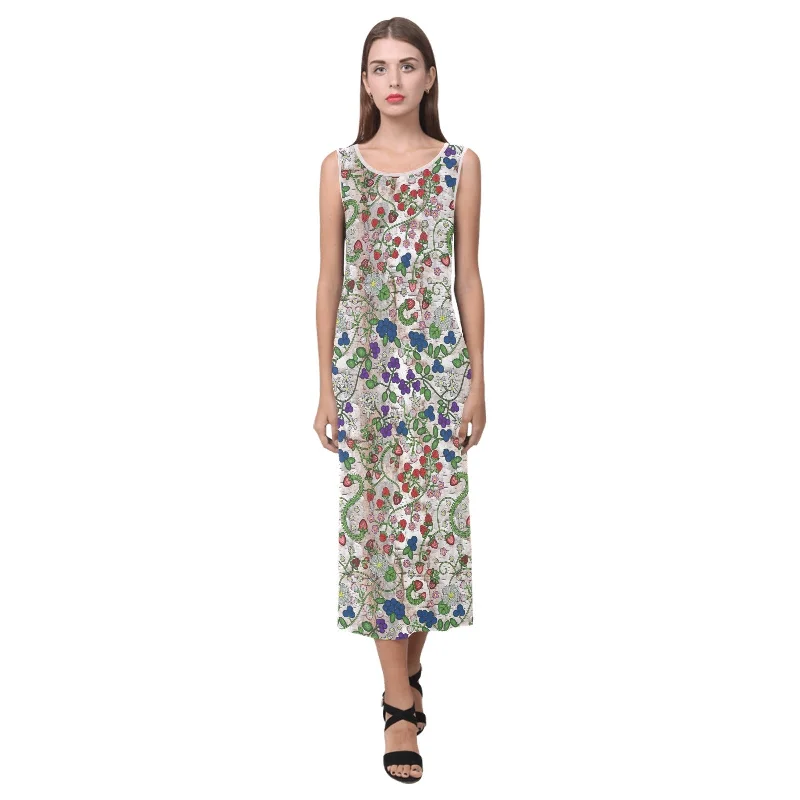 Grandmother Stories Br Bark Phaedra Sleeveless Open Fork Long Dress Tunics Fashionable trendy Grandmother Stories Br Bark Phaedra Sleeveless Open Fork Long Dress Tunics Fashionable trendy