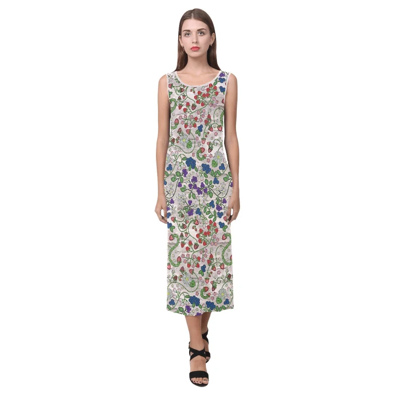 Grandmother Stories Bright Birch Phaedra Sleeveless Open Fork Long Dress Tunics Practical durable Grandmother Stories Bright Birch Phaedra Sleeveless Open Fork Long Dress Tunics Practical durable