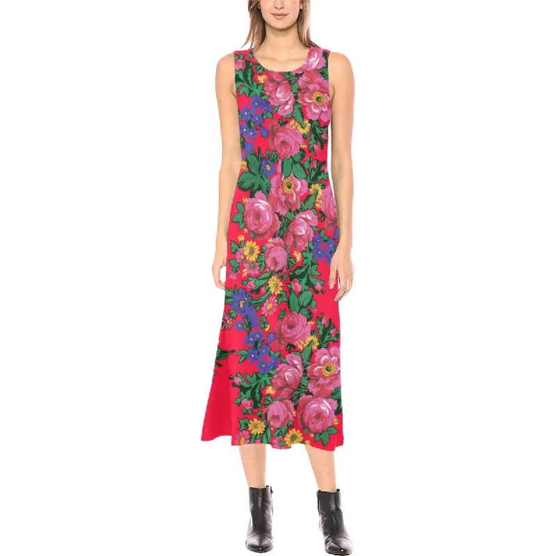 Kokum's Revenge- Dahlia Phaedra Sleeveless Open Fork Long Dress Tunics Luxurious premium Kokum's Revenge- Dahlia Phaedra Sleeveless Open Fork Long Dress Tunics Luxurious premium