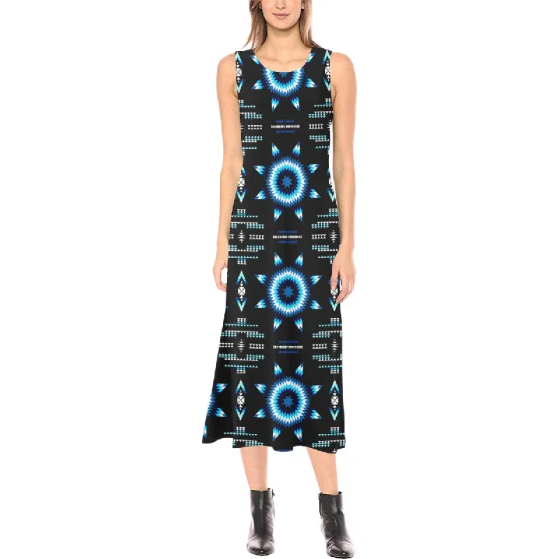 Rising Star Wolf Moon Phaedra Sleeveless Open Fork Long Dress Tunics Favorite customer Rising Star Wolf Moon Phaedra Sleeveless Open Fork Long Dress Tunics Favorite customer