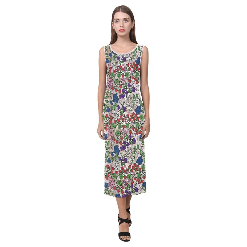 Takwakin Harvest Br Bark Phaedra Sleeveless Open Fork Long Dress Tunics Spring floral Takwakin Harvest Br Bark Phaedra Sleeveless Open Fork Long Dress Tunics Spring floral