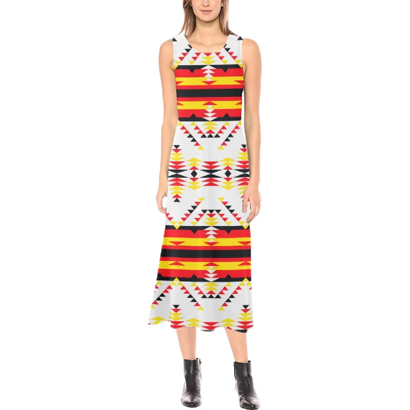 Visions of Peace Directions Phaedra Sleeveless Open Fork Long Dress Tunics Cozy comfortable Visions of Peace Directions Phaedra Sleeveless Open Fork Long Dress Tunics Cozy comfortable