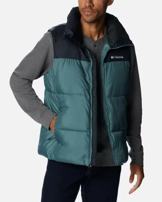 Columbia Mens Puffect™ II Puffer Vest Button-Up Wool Vest