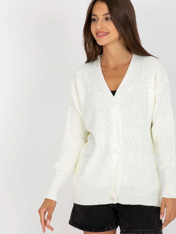 Cardigan Rue Paris Striped Floral Plaid