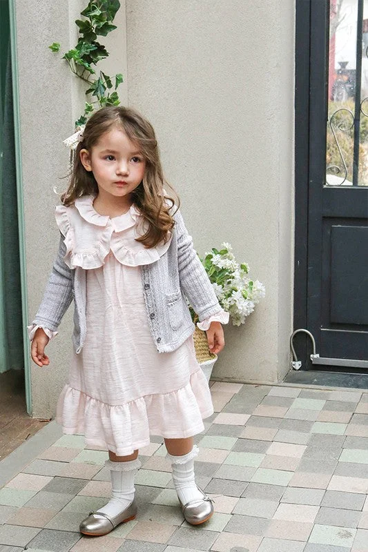 Gracia Girls Cardigan Fitted Slim Tailored