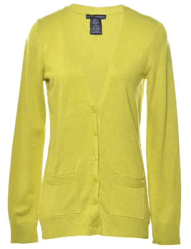 Light Green Cardigan - S Rayon Fabric Velvet Fabric Corduroy Fabric