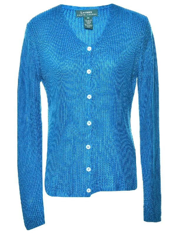 Ralph Lauren Cardigan - M Hooded Caped Shawl Collar